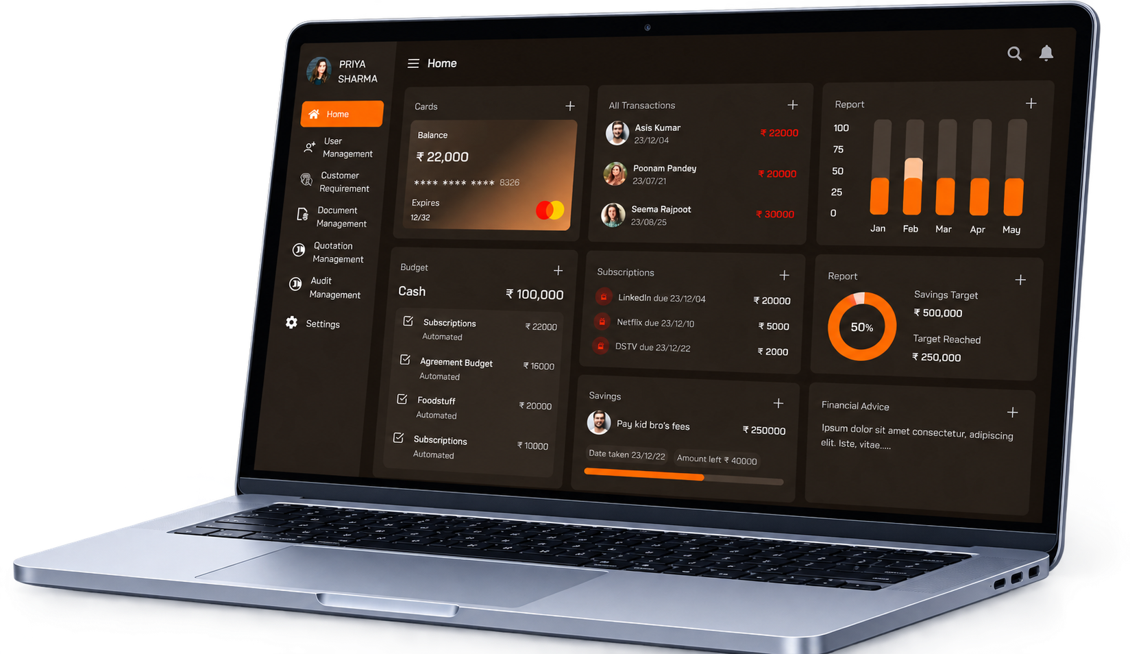 CRM ERP FOR CORPORATE COMPANIES Visualization